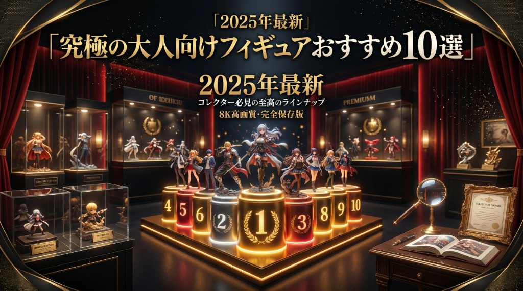 【2025年最新】マニアが選ぶ究極の大人向けフィギュアおすすめ10選