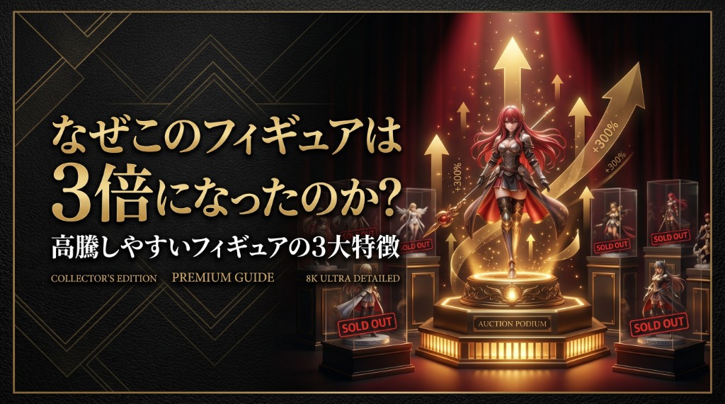 高騰しやすいフィギュアの3大特徴とプレミア化の法則