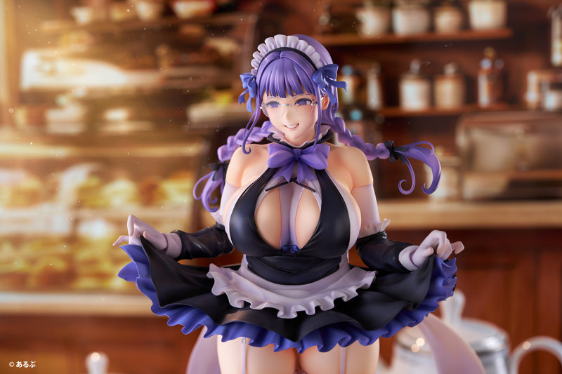 『オタク友達とのセックスは最高に気持ちいい』 三芳 メイドVer. 1/4スケールフィギュア ディテール3